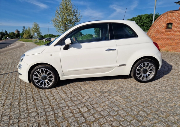 Fiat 500 cena 48900 przebieg: 10500, rok produkcji 2020 z Skoki małe 137